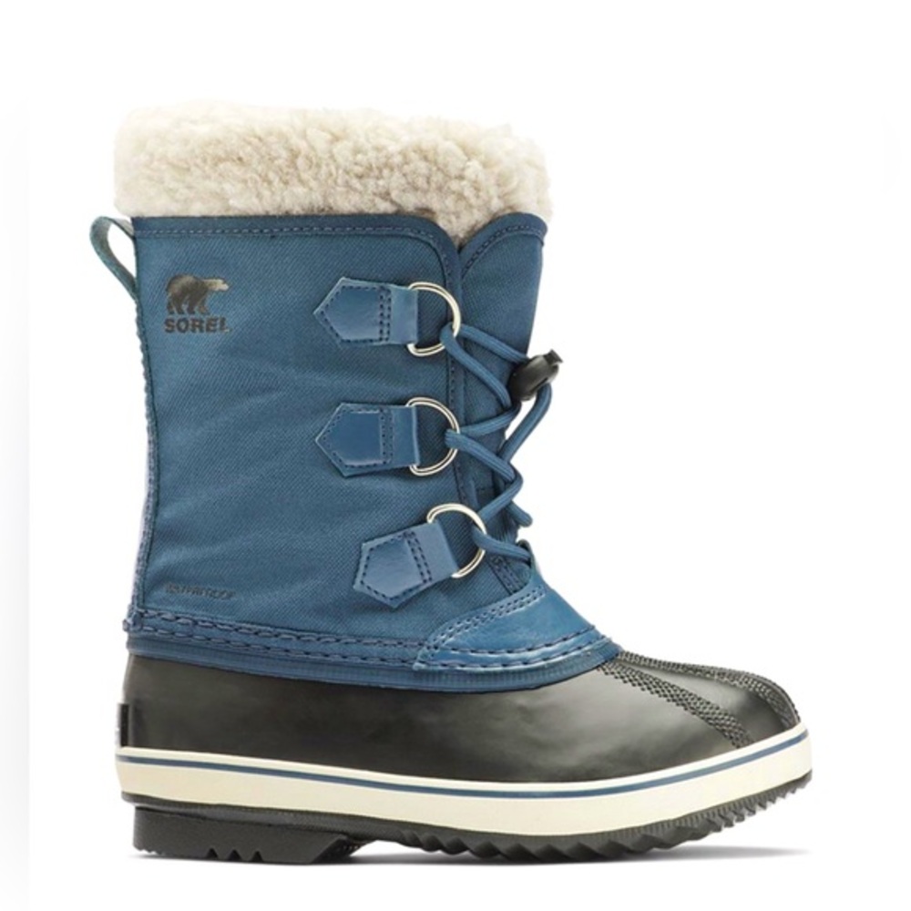 SOREL YOOT PAC NYLON WATERPROOF BOOTS w/org box KIDS' sz 6 big kids